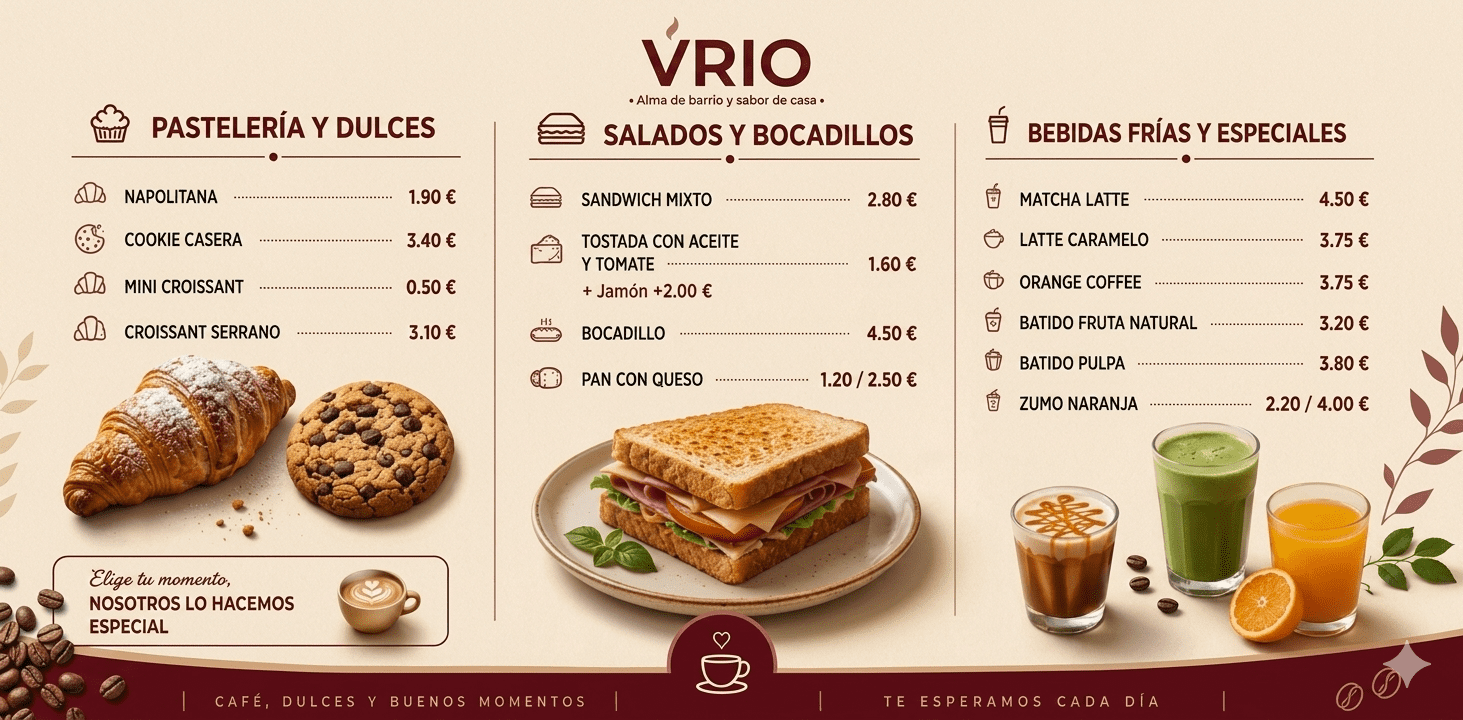Foto de menu